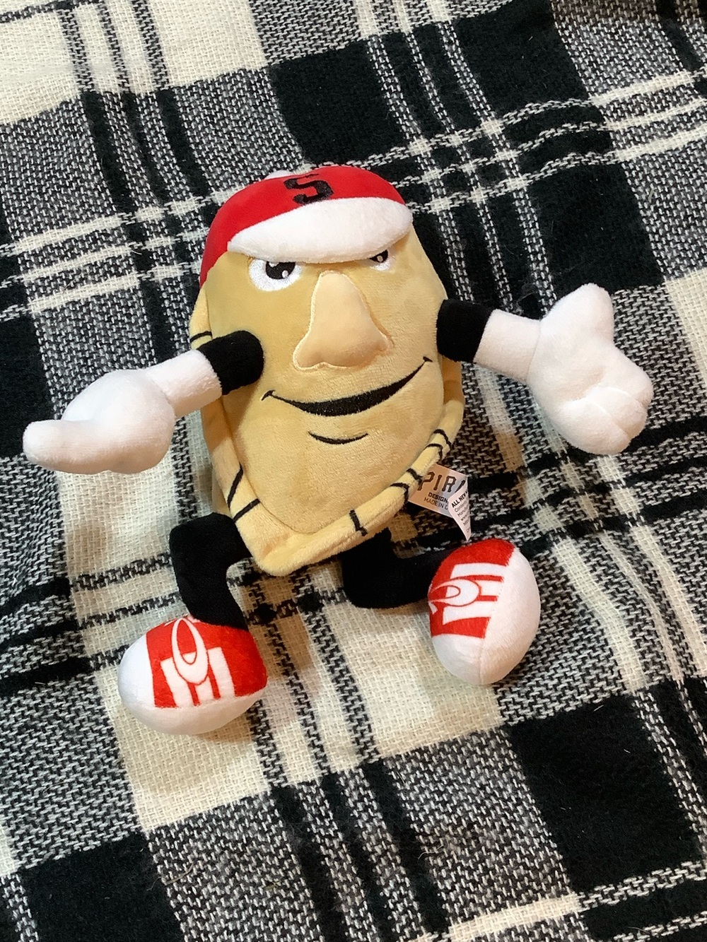 Pittsburgh Pirates sauerkraut Saul plush